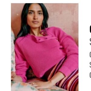 Sezane Gary Jumper - Pink Creation Magnolia - Size L